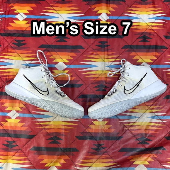 Nike Kyrie Flytrap 4 EP 'White Metallic Silver' CT1973-100 Shoes Men's Size 7